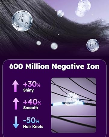 Negative ion hair dryer