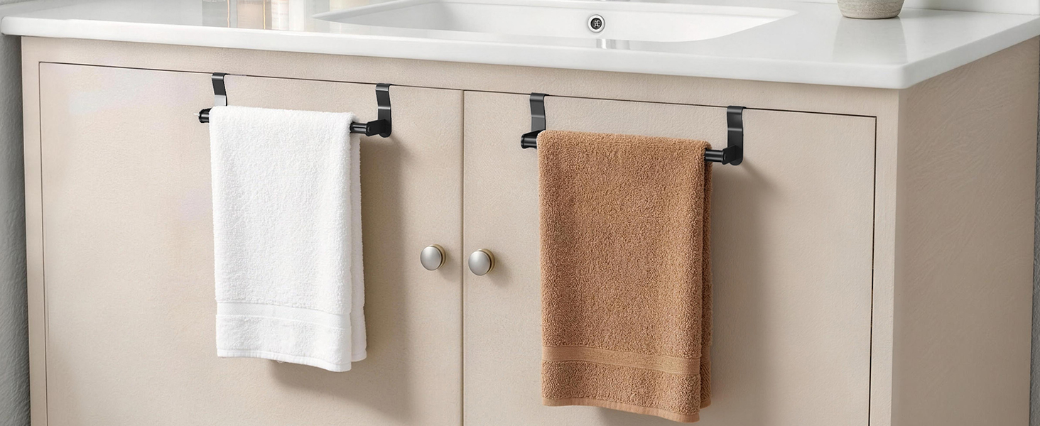 Cabinet Towel Rack for Bathroom