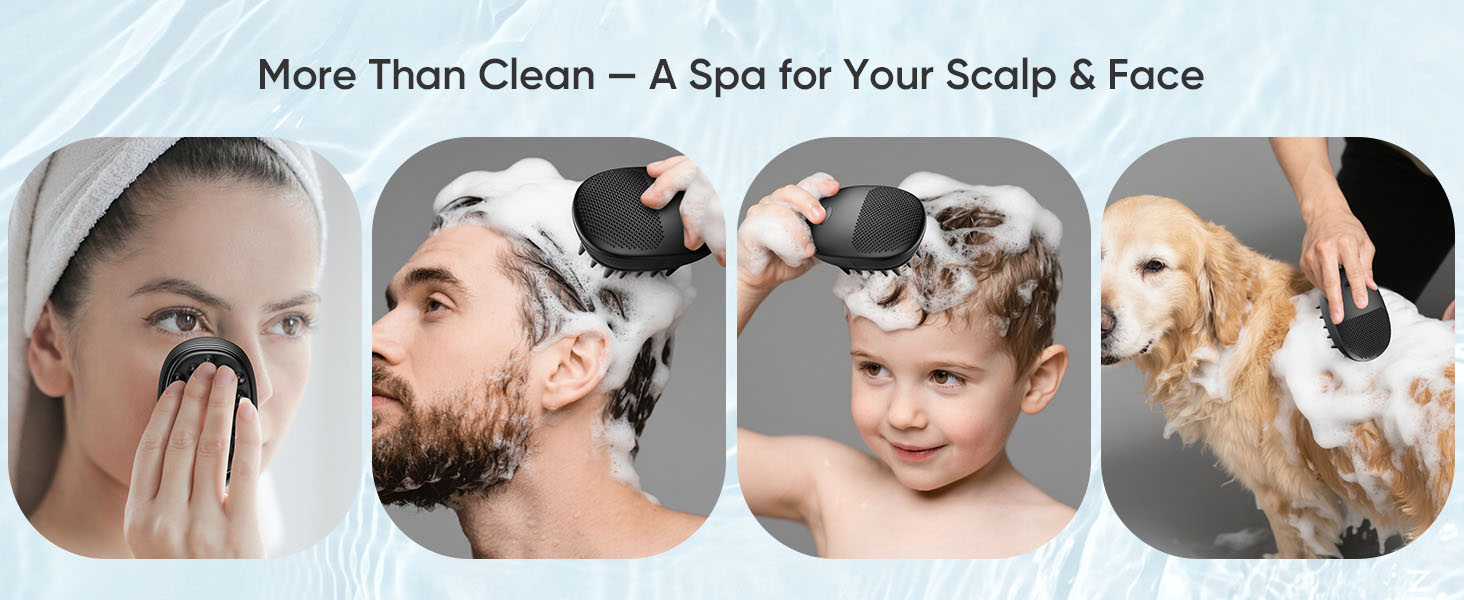 Scalp &amp;amp; Facial Cleansing Brush