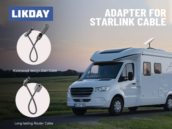 Starlink SPX Plug to RJ45 Adapters