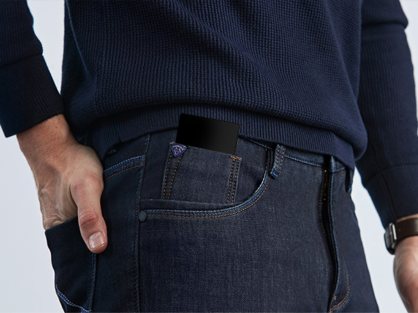 Dual USB Output Super Slim Power Bank Ultra Thin, Attom Tech 3000mAh Portable Charger Mini