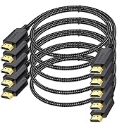 UV-CABLE HDMI Cables 3.3 Feet 5 Pack, Thin 4K HDMI 3.3FT Cables Braided- High Speed HDMI 2.0 Cord...