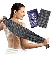 Yiclick Exfoliating Washcloth Towel, Back Scrubber for Shower, Exfoliating Body Scrubber Exfoliat...