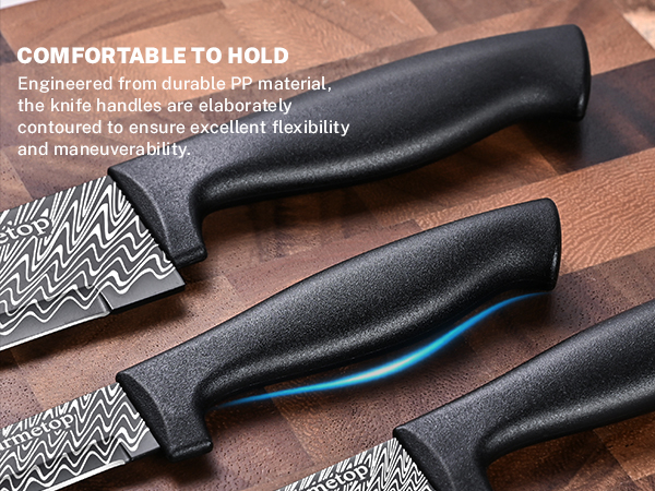 kitchen knife set 3 pcs knives 