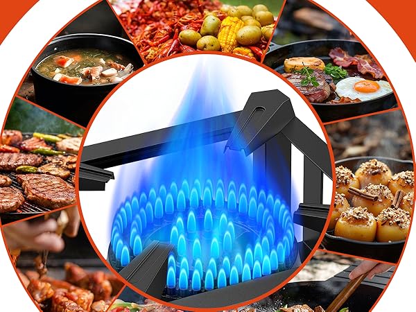 single propane burner