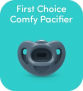 NUK Timeless Comfy Pacifier | 100% Silicone, One-Piece Design | BPA-Free, Gentle on Baby’s Skin |...