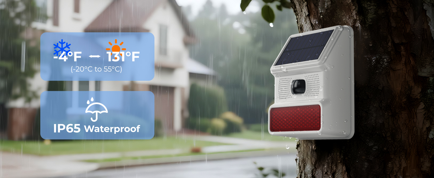 outdoor motion sensor alarm