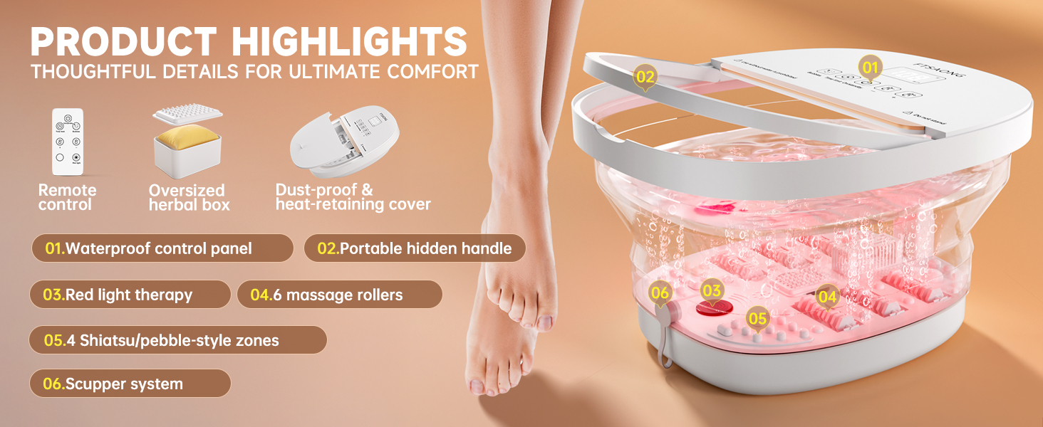 shiatsu foot massager masajeador de pies foot care foot health foot bath massager with heat
