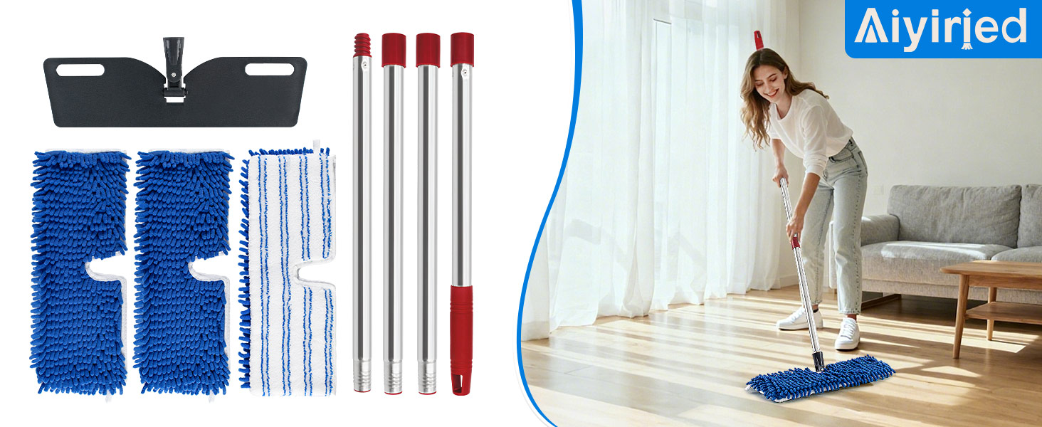dust mop for hardwood floors, Flip flat mops for floor cleaning