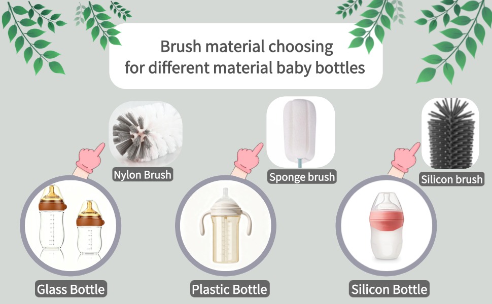 Baby Bottle Cleaning Material