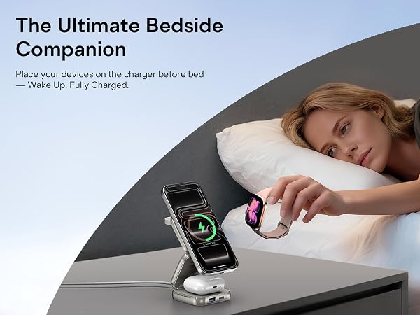 AC ISLAND W7 Flip 5 in 1 Charging Station for MagSafe