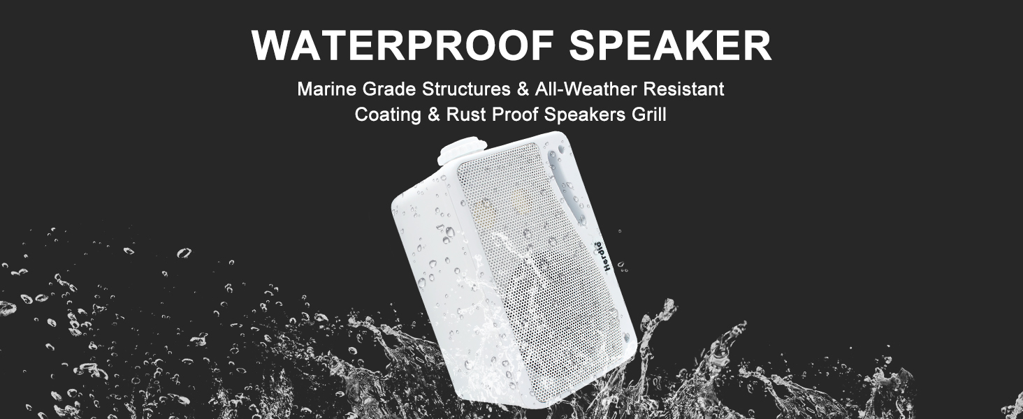 outdoor wireless speakers