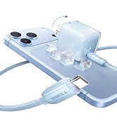TORRAS IceNano 30W Type C iPhone 18 Pro Max Charger, Mini Foldable Fast Charger Block with Coolin...