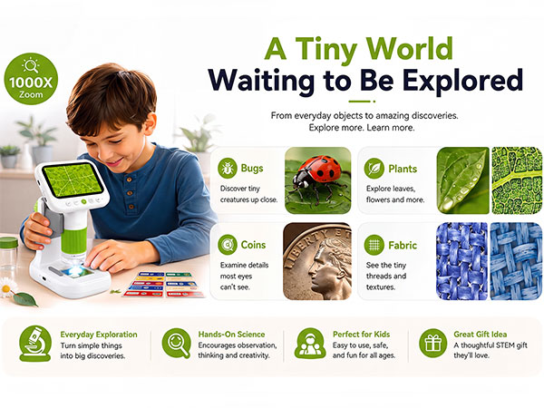 handheld microscope for kids