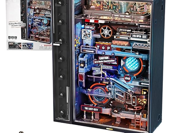 ROKR Mars Outpost MR05S, 3D Marble Run Mechanical Puzzle