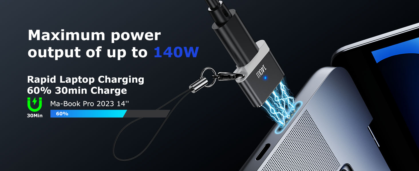 Magsafe 3 usb c magnetic charging adapter
