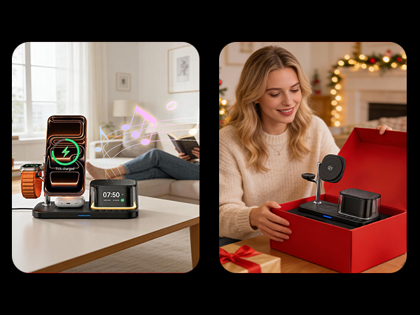 bluetooth speaker wireless charger
