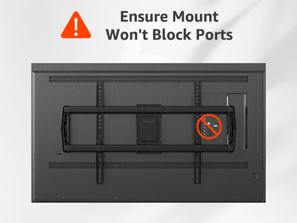 Single stud TV mount