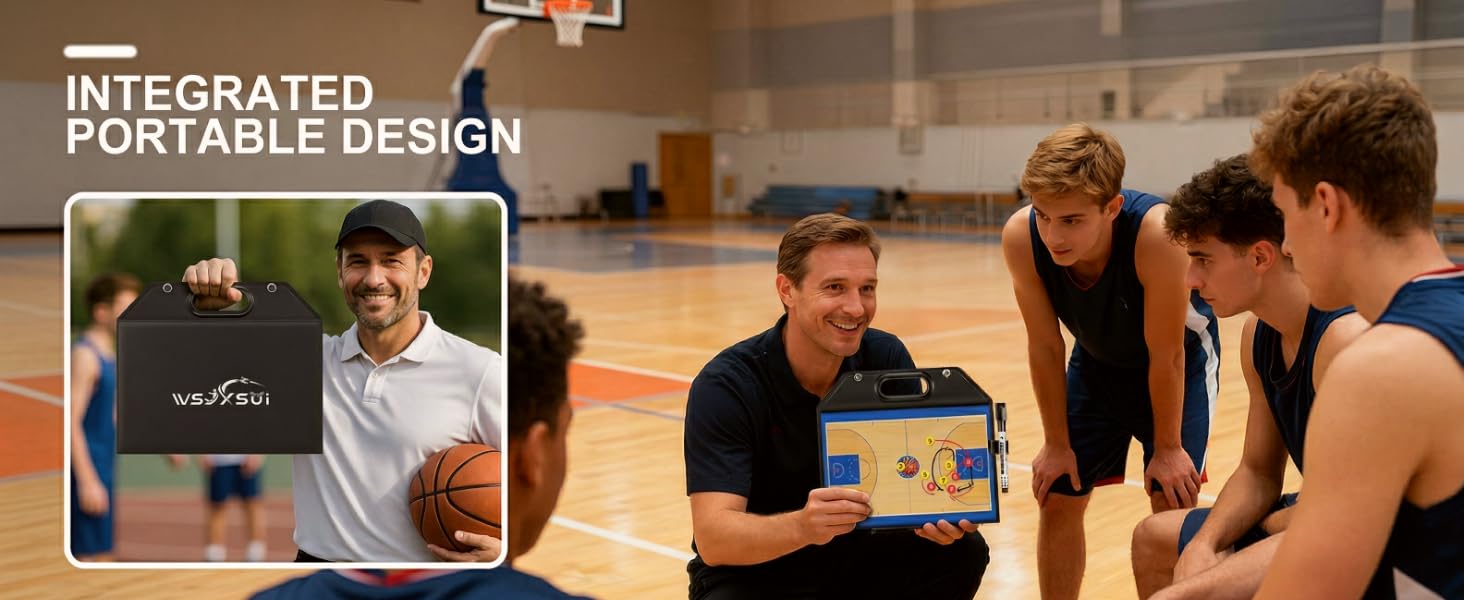 magnetic basketball coaching board