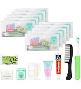 skourvut Homeless Kit Bulk Toiletry Kit Travel Size Toiletries Homeless Care Package Supplies in ...