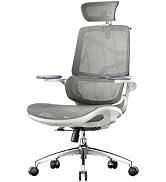 SIHOO M59AS Ergonomic Office Chair, Desk Chair with 3D Flip-up Armrests, Computer Chair with Dual...