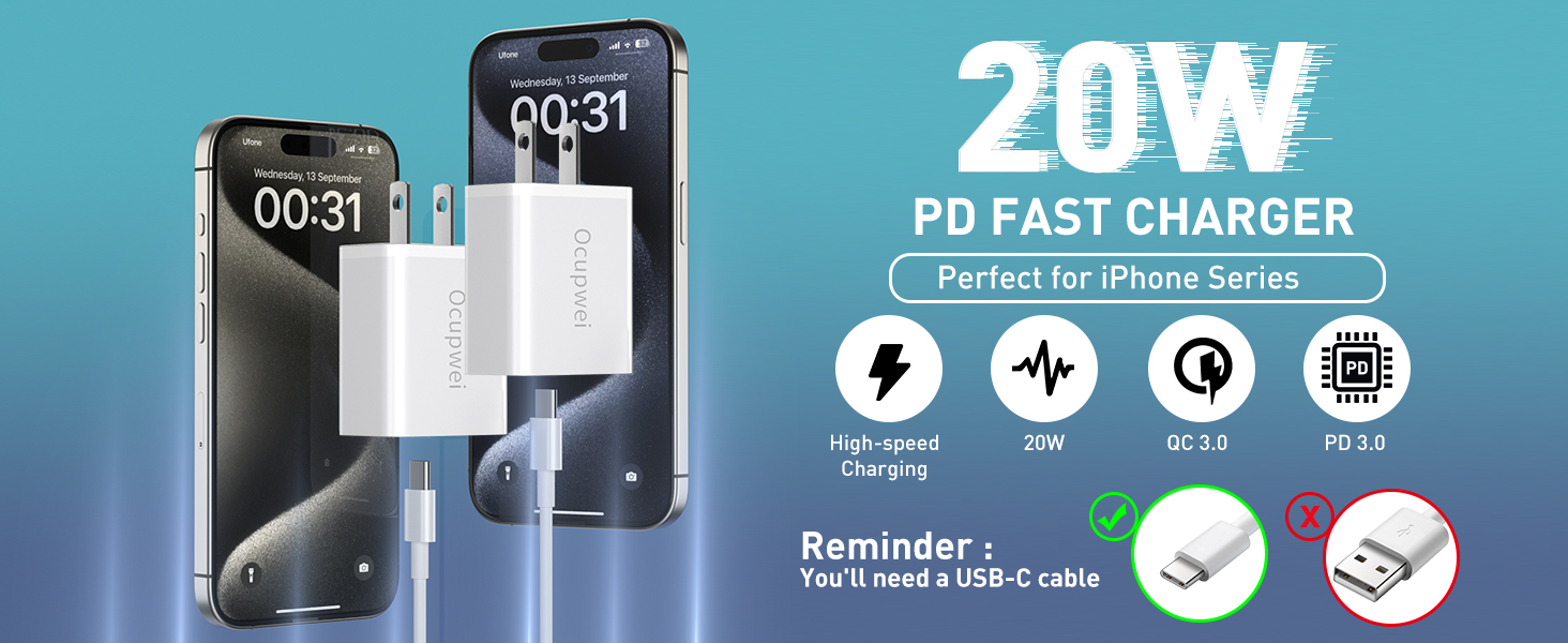 20w pd fast charger