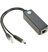 UCTRONICS Active PoE Splitter 12V - 2.1mm DC Barrel Jack for IP Camera, Arduino with Ethernet and...
