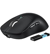 ATTACK SHARK X3PRO 4K/8K Lightweight Wireless Gaming Mouse with Tri-Mode(Wired/2.4GHz/BT),PAW3395...