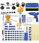 ROADGIVE 97PCS Auto Body Dent Repair Tool Kit, Paint-Friendly Dent Repair Kit with Golden Lifter,...