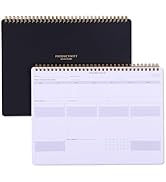 Weekly Desk Planner Monday Start - Dashboard Desk Pad Ideal for Project Manager, Business Owner, ...
