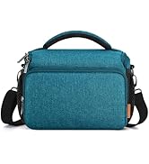 DOMISO Camera Bag Case Waterproof Anti-shock Shoulder Bag, Teal