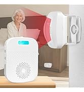 CallToU Bed Alarms for Elderly/Dementia Patients who Wander, Portable Pager &amp; Sensor with Vibrati...
