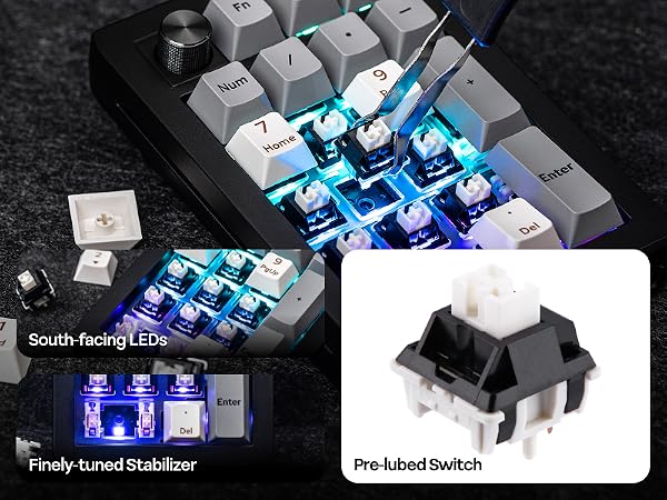 EK21 VIA Mechanical Number Pad 