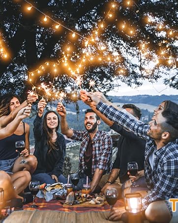outdoor string lights