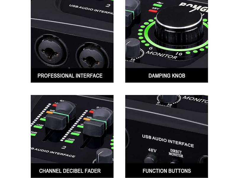 BOMGE mini 2 Channel USB Audio Interface