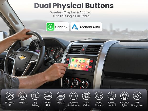 Single din radio