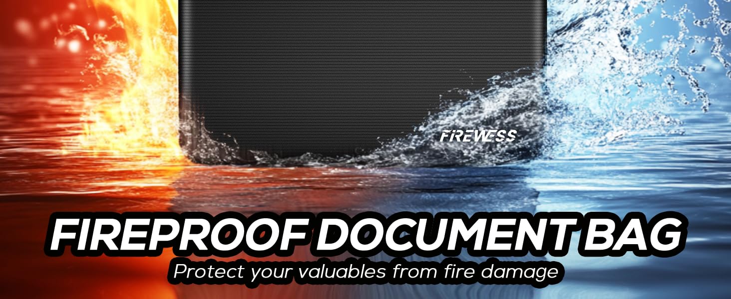 Fireproof Safe Document Bags