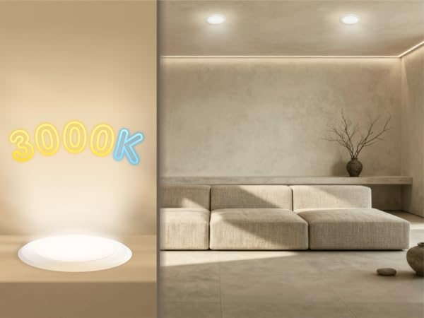 3000K disc light