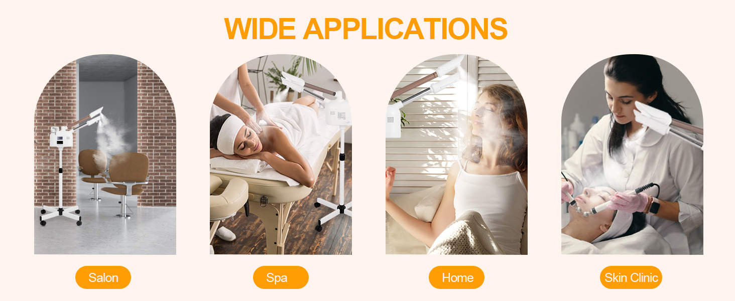 Professional 2 in 1 Facial Steamer