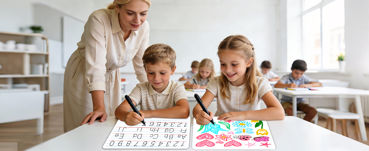 10 Packs of Small Whiteboards