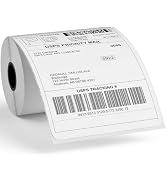 Jayard 4"x6" Thermal Labels 250/Roll, Direct Thermal Shipping Labels Roll 4x6 Compatible with Rol...