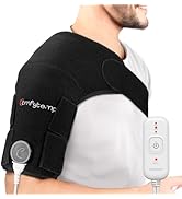 Comfytemp Shoulder Heating Pad for Rotator Cuff Pain Relief, Heated Shoulder Wrap Brace for Froze...