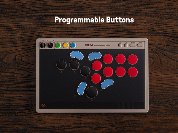 All-Button Arcade Stick; Fighting Game Controller; 2.4G Wireless Arcade Stick; NINTENDO switch