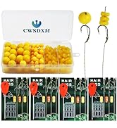 CWSDXM Carp Fishing Hair Rigs Baits Carp Rigs Kit Fishing Equipment Accessories 70pcs/206pcs
