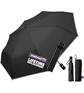 LILAC Compact Travel Windproof Umbrella, 43