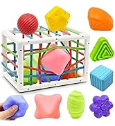 AiTuiTui Baby Sensory Montessori Activity Toys for 1 2 Year Old Boy Girl, Early Learning Develop ...
