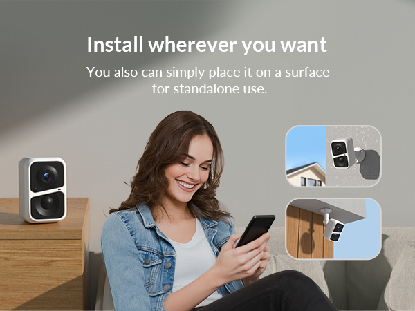 wireless security camera for indoor