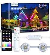 ANGELHALO Permanent Outdoor Lights Pro, 100ft With 72 LEDs for Daily and Accent Lighting, Multipl...