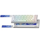 Aula WIN68 HE Ultra Wired Aluminum Mechanical Gaming Keyboard 60%, Automated Input, Adjustable Dr...
