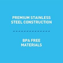 Thermos Funtainer premium features, BPA free, Stainless Steel